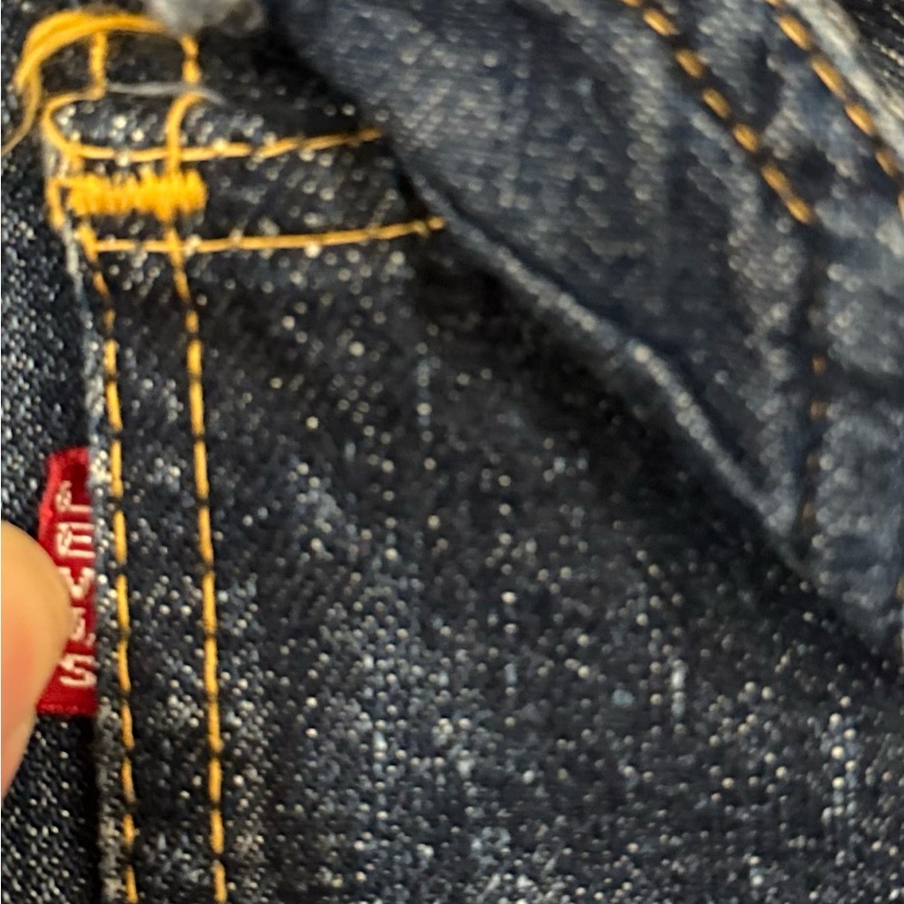 Vintage 1950s LEVIS Type 2 original 507XX Big E Denim Jacket Small - Picture 5 of 8